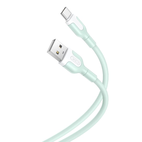 XO Kabel NB212 USB - USB-C 1,0 m 2,1A zielony XO