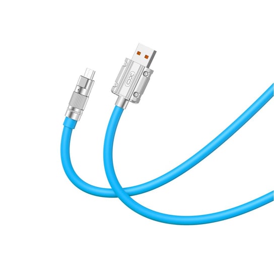 XO Kabel NB227 USB - microUSB 1,2 m 6A niebieski XO
