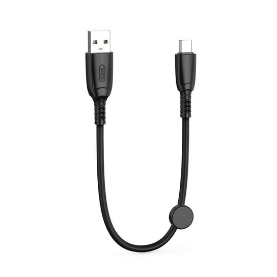 XO kabel NB247 USB - USB-C 0,25 m 6A czarny XO