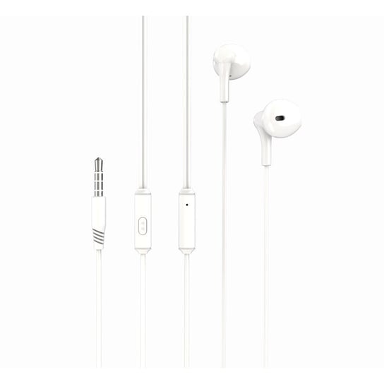 XO Słuchawki przewodowe EP39 jack 3,5mm douszne białe Inny producent