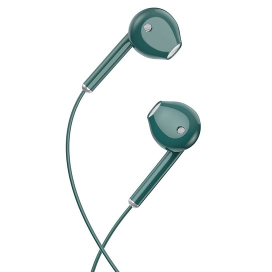 XO Słuchawki przewodowe EP54 jack 3,5mm douszne zielone XO
