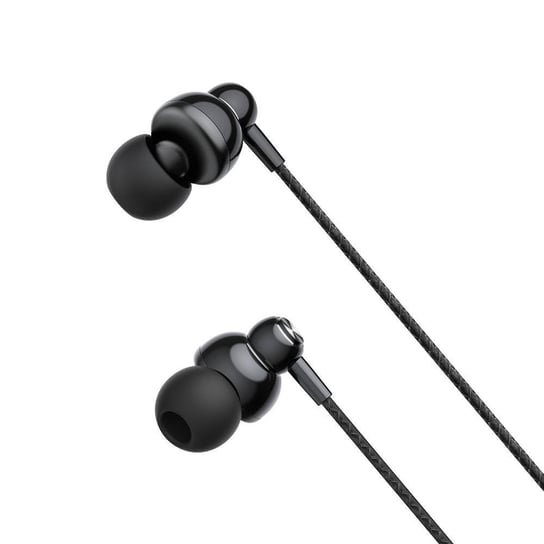 XO słuchawki przewodowe EP55 jack 3,5mm dokanałowe czarne XO