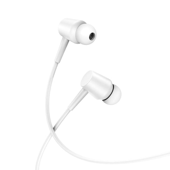 XO słuchawki przewodowe EP57 jack 3,5mm dokanałowe białe XO