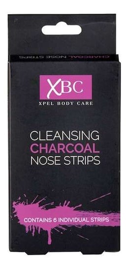 Xpel, XBC Charcoal, plastry na nos oczyszczające, 6 szt. Xpel