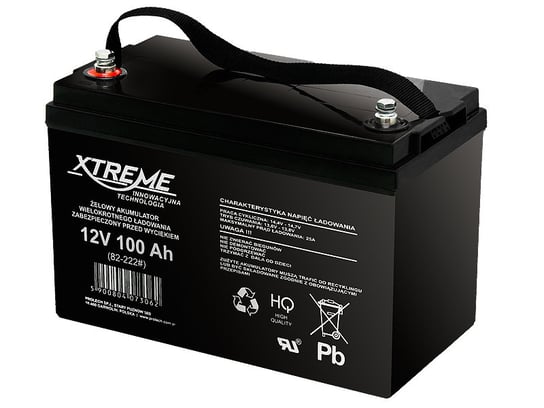 Xtreme, akumulator żelowy 12V 100Ah XTREME Xtreme