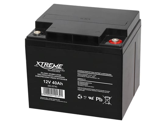 Xtreme, akumulator żelowy 12V 40Ah XTREME Xtreme