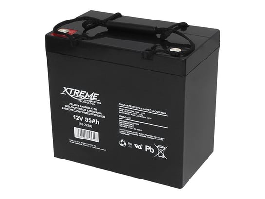 Xtreme, akumulator żelowy 12V 55Ah XTREME Xtreme