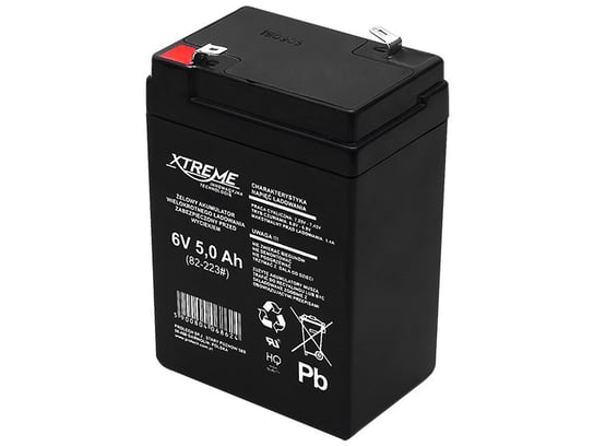 Xtreme, akumulator żelowy XTREME 6V 5Ah Xtreme