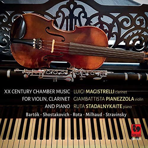 Xx Century Chamber Music, For Violin, Clarinet And Piano Various Artists
