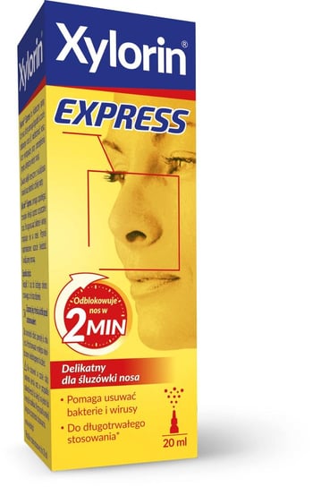 Xylorin Express, spray do nosa, 20ml Omega Pharma