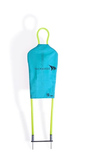 Yakimasport Mur na sprężynie Junior Żak 150 cm Yakimasport