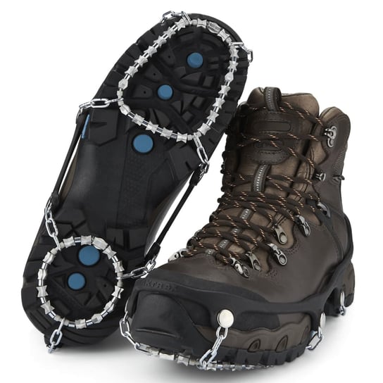 Yaktrax Nakładki antypoślizgowe na buty Diamond Grip, M, 41-43, czarne YAKTRAX