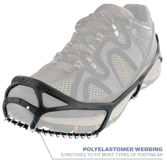 Yaktrax Raczki na buty Walk, M, 41-43, czarne YAKTRAX