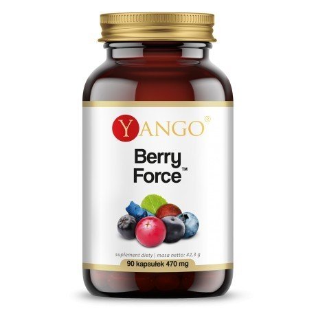 Yango Berry Force przeciwutleniacz Suplementy diety, 90 kaps Yango