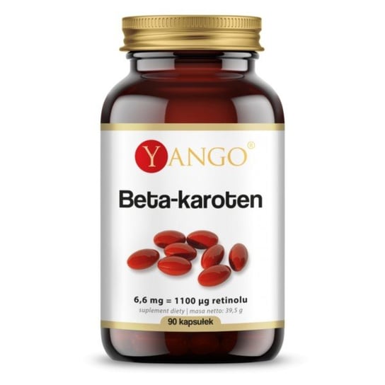 Yango Beta - karoten Suplementy diety, 90 kaps prowitamina A Yango
