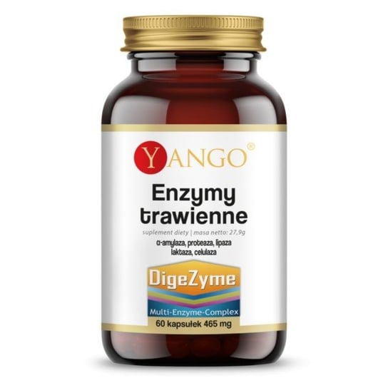 Yango Enzymy Trawienne Suplement diety, 60 kaps. Zdrowe jelita Yango