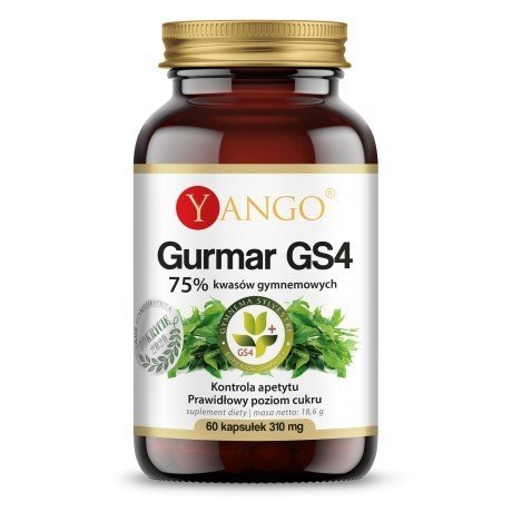 Yango Gurmar GS4 310 mg Suplement diety, 60 kaps. Yango