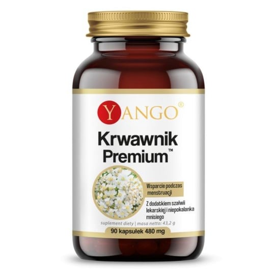 Yango Krwawnik Premium Suplementy diety, 90 kaps. Yango