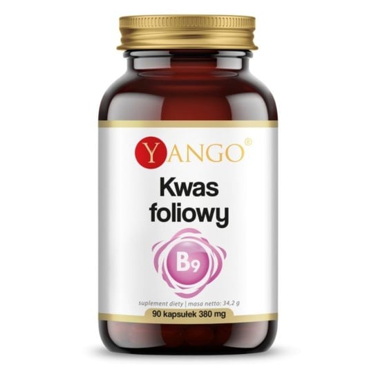 Yango Kwas Foliowy Suplementy diety, 90 kaps Yango