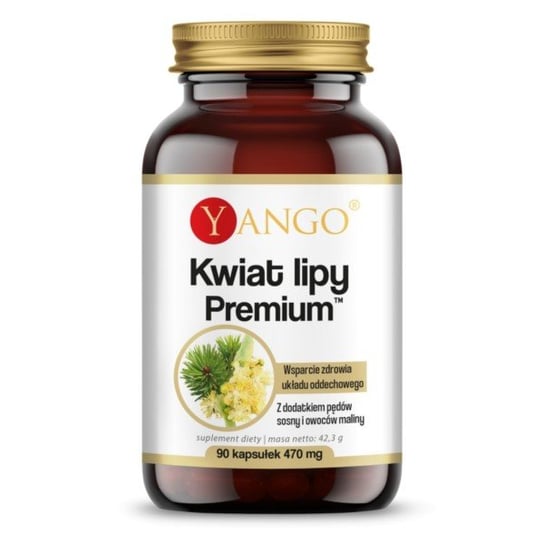 Yango Kwiat lipy Premium Suplementy diety, 90 kaps Yango