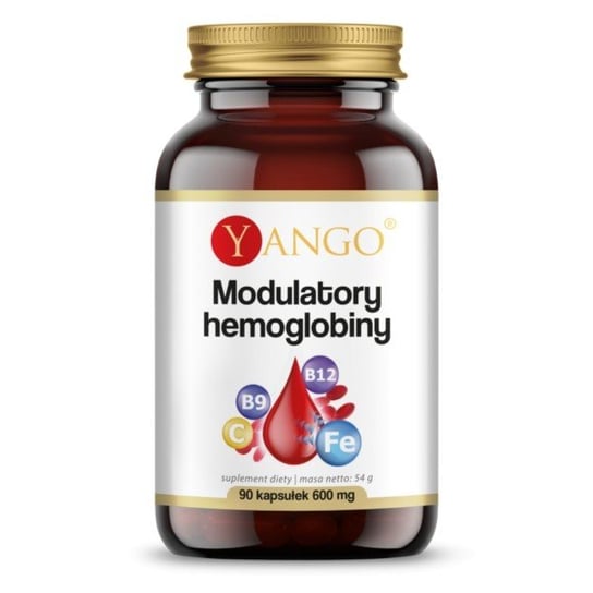 Yango Modulatory Hemoglobiny Suplementy diety, 90 kaps Mocna Krew Yango