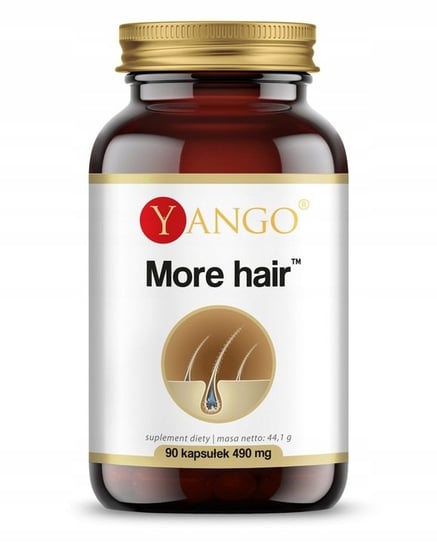 Yango, More Hair Odżywianie włosów, Suplement diety, 90 kaps. Yango