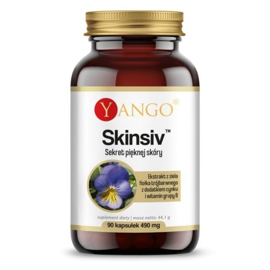 Yango Skinsiv piękna skóra Suplementy diety, 90 kaps Yango