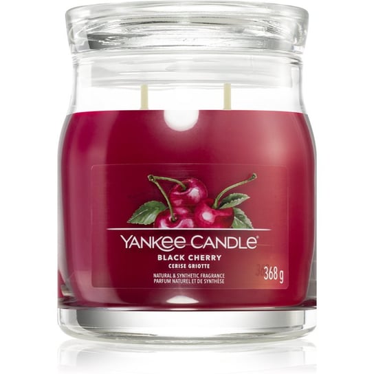 Yankee Candle Black Cherry Świeczka Zapachowa Signature 368 G Yankee