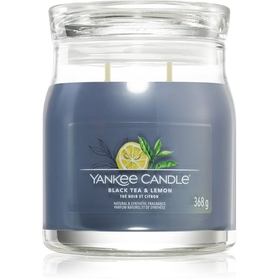 Yankee Candle Black Tea & Lemon Świeczka Zapachowa 368 G Yankee Candle