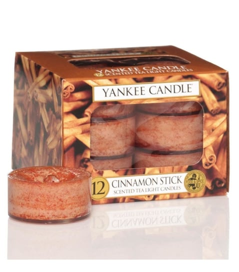 Yankee Candle, Cinnamon Stick, Świeczki zapachowe do podgrzewaczy, 12x9,8 g Yankee Candle