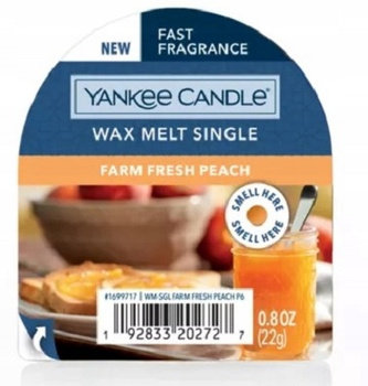 Yankee Candle Classic Wax Farm Fresh Peach 22G Yankee Candle