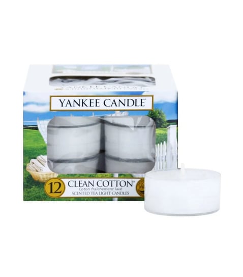 Yankee Candle Clean Cotton świeczki zapachowe do podgrzewaczy  12 x 9,8 g Yankee Candle