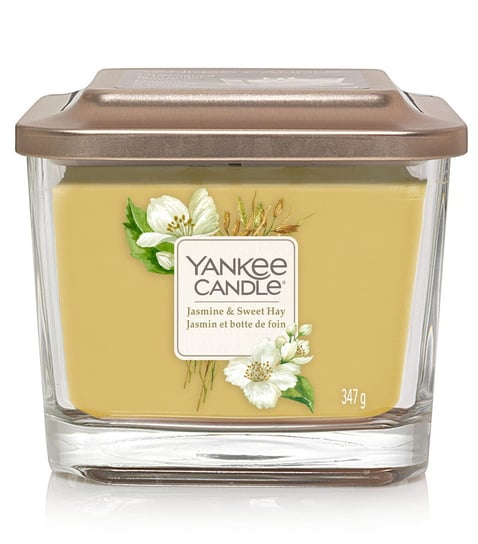 Yankee Candle Elevation Jasmine & Sweet Hay świeca zapachowa 347 g Yankee Candle