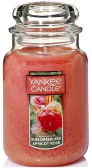 Yankee Candle Large Jar Sun-Drenched Apricot Rose Skąpana W Słońcu Róża Morelowa 623g Yankee Candle