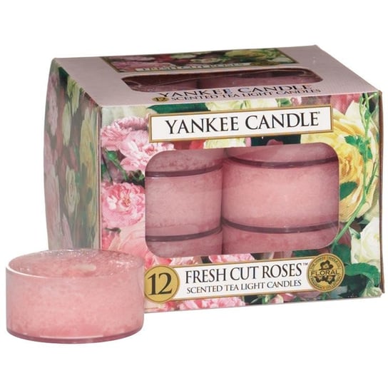 Yankee Candle Podgrzewacze Fresh Cut Roses Tealight x 12 Yankee Candle