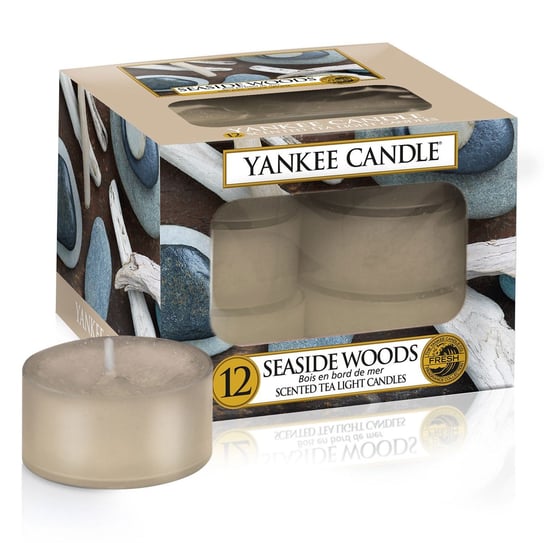 Yankee Candle Podgrzewacze Seaside Woods Tealight 12 sztuk Yankee Candle