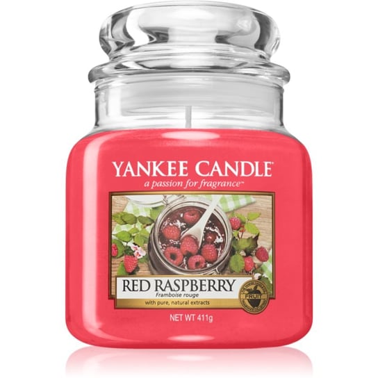 Yankee Candle Red Raspberry Świeczka Zapachowa 411 G Yankee Candle
