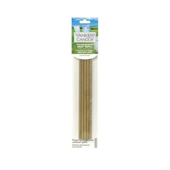 YANKEE CANDLE Reed Refill pałeczki zapachowe Clean Cotton Yankee Candle