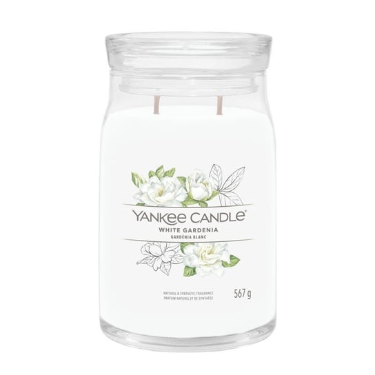 Yankee Candle Signature White Gardenia Duża Świeca Zapachowa 567G Yankee Candle