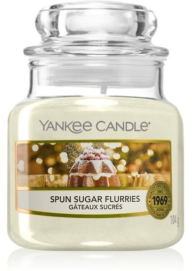 Yankee Candle Spun Sugar Flurries Mała Świeczka Zapachowa 104G Yankee Candle