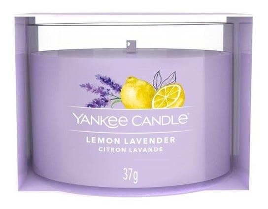 Yankee Candle Świeca zapachowa mini lemon lavender 37g Yankee Candle