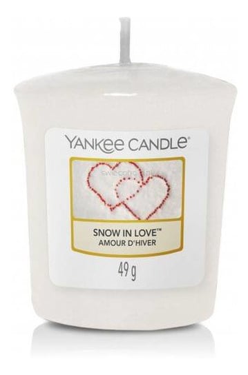 Yankee Candle Świeca zapachowa sampler snow in love 49g Yankee Candle
