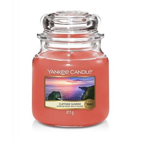 Yankee Candle, Świeca zapachowa Small Jar Cliffside Sunrise, 104 g Yankee Candle