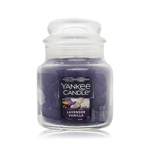 Yankee Candle, Świeca zapachowa Small Jar Lavender Vanilla, 104 g Yankee Candle