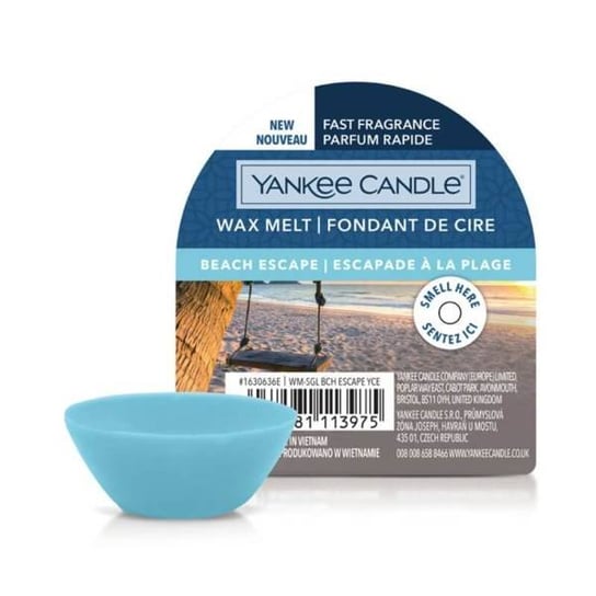 Yankee Candle Wax melt wosk zapachowy beach escape 22g Yankee Candle