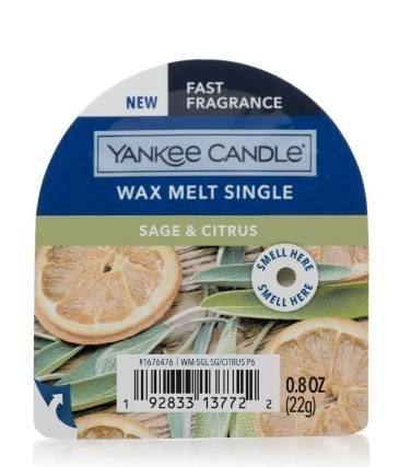 Yankee Candle Wax Wosk Sage Citrus wosk zapachowy 22g Yankee Candle