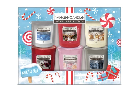 Yankee Candle ZESTAW ŚWIĄTECZNY ZESTAW NA PREZENT DLA NIEJ DLA MAMY DLA BABCI KALENDARZ ADWENTOWY Yankee Candle