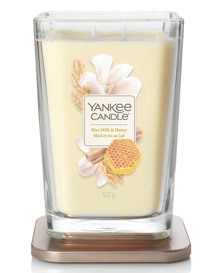 Yankee Elevation Rice Milk & Honey Duża Świeca Zapachowa 2 knoty! Yankee Candle