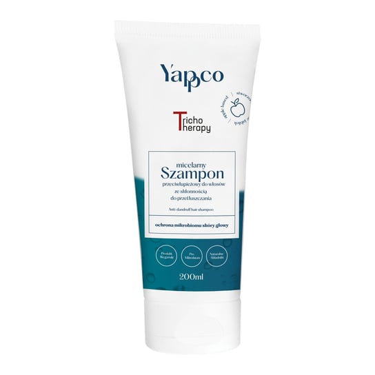 Yappco, Przeciwłojotokowy micelarny szampon do włosów przetłuszczających, 200ml Yappco