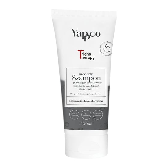 Yappco, Regenerujący micelarny żel pod prysznic i szampon 2w1 dla mężczyzn, 200ml Yappco